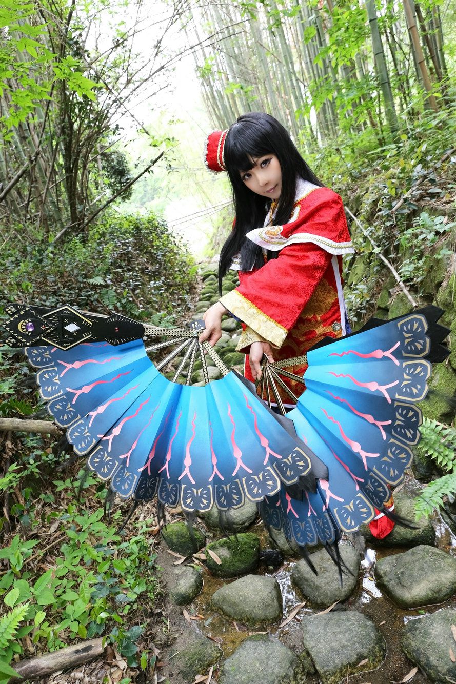 日暮らん (Higurashi Ran) 《三国無双》大喬 cos-图44