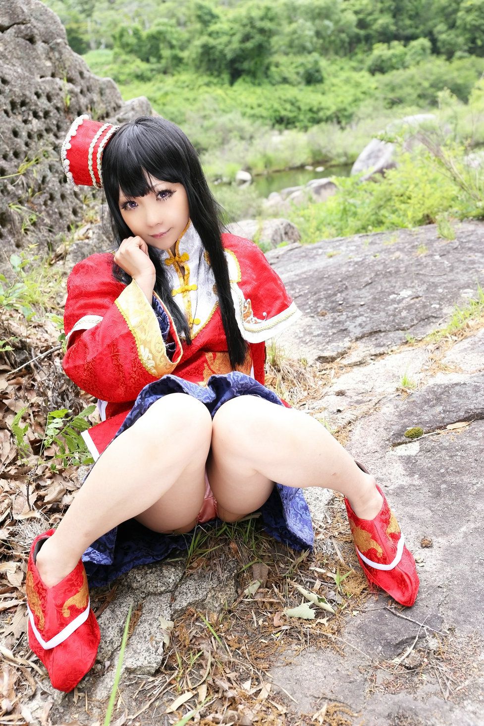 日暮らん (Higurashi Ran) 《三国無双》大喬 cos-图60