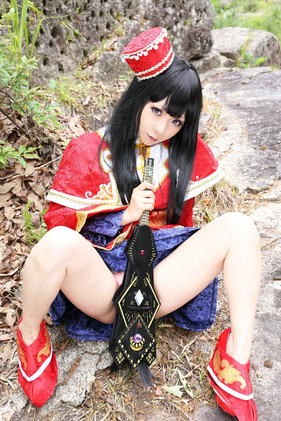 日暮らん (Higurashi Ran) 《三国無双》大喬 cos-图62