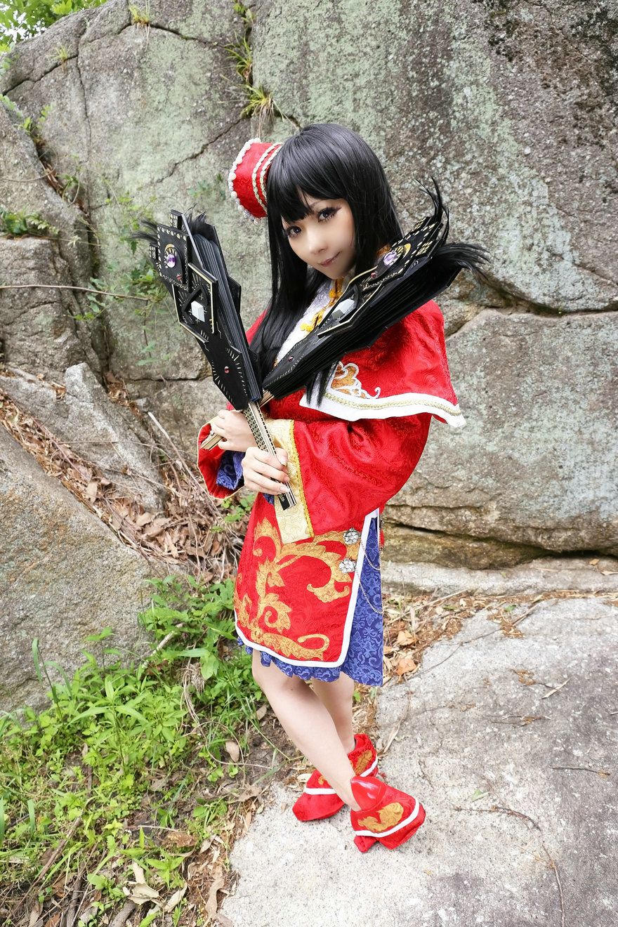 日暮らん (Higurashi Ran) 《三国無双》大喬 cos-图67