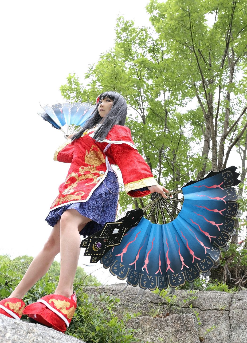 日暮らん (Higurashi Ran) 《三国無双》大喬 cos-图72