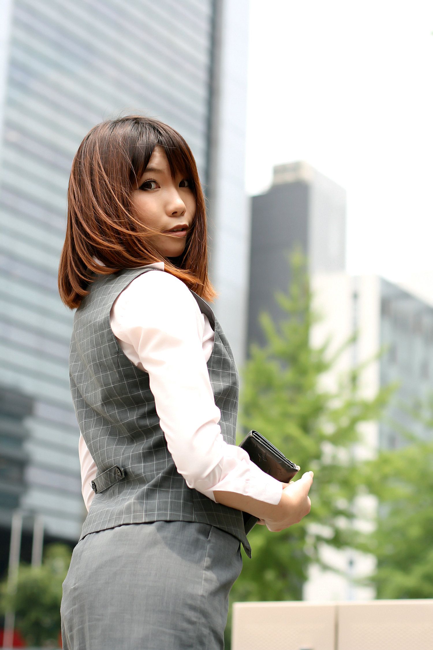 日暮りん(Higurashi Rin) Office Lady-图5