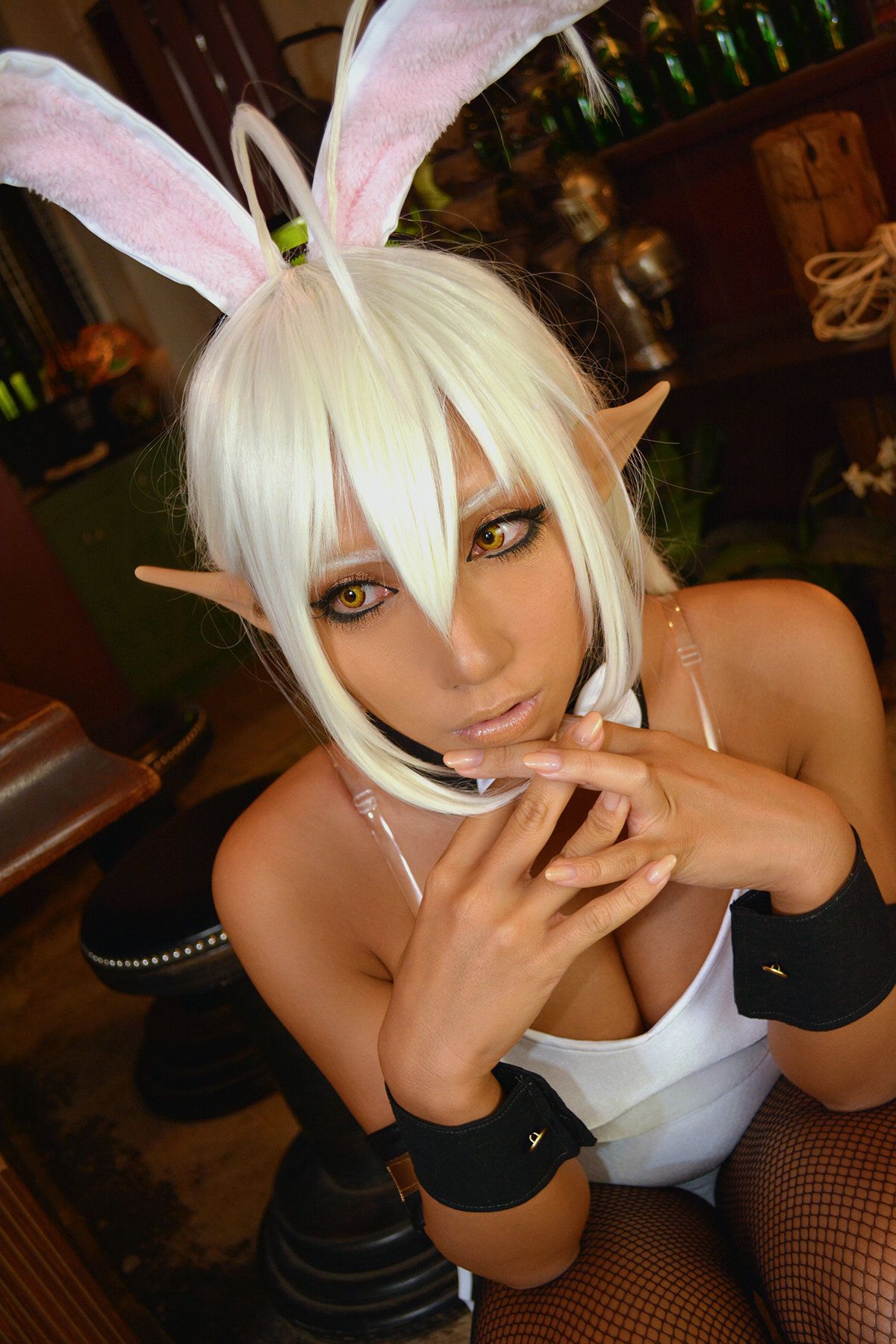 Non (Non SummerJack) 《装甲悪鬼村正》Sansei Muramasa Bunny兔女郎-图24