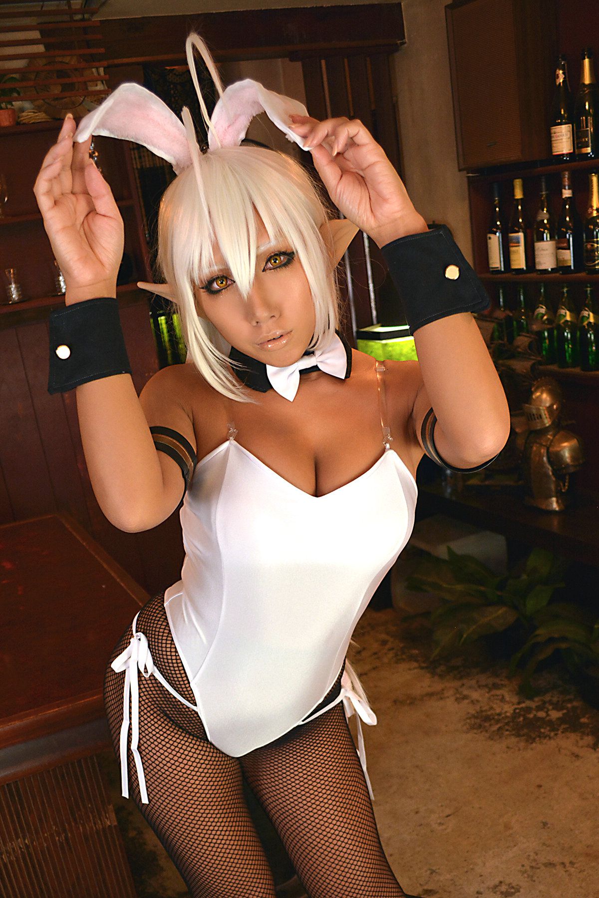 Non (Non SummerJack) 《装甲悪鬼村正》Sansei Muramasa Bunny兔女郎-图54
