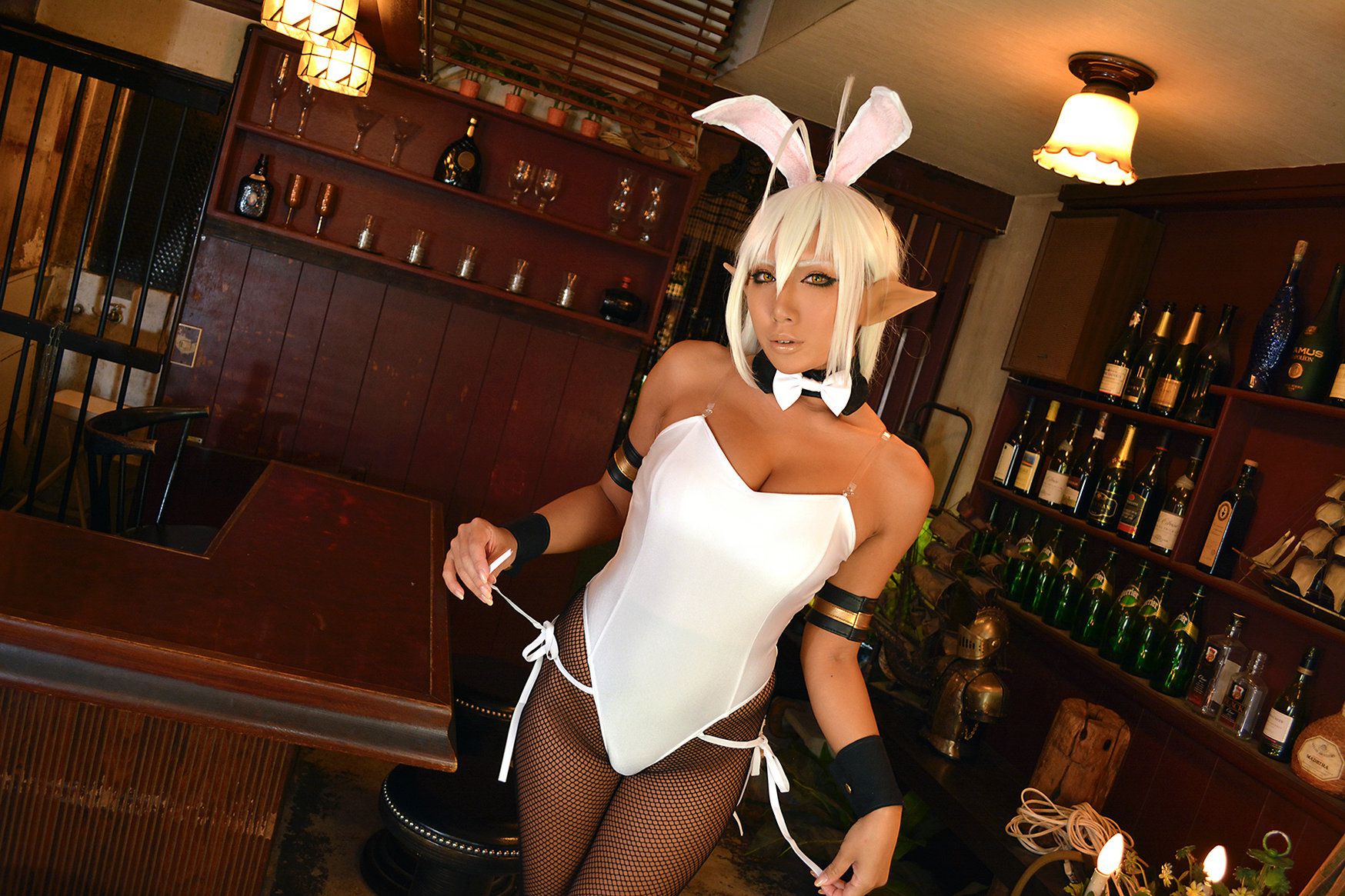 Non (Non SummerJack) 《装甲悪鬼村正》Sansei Muramasa Bunny兔女郎-图57