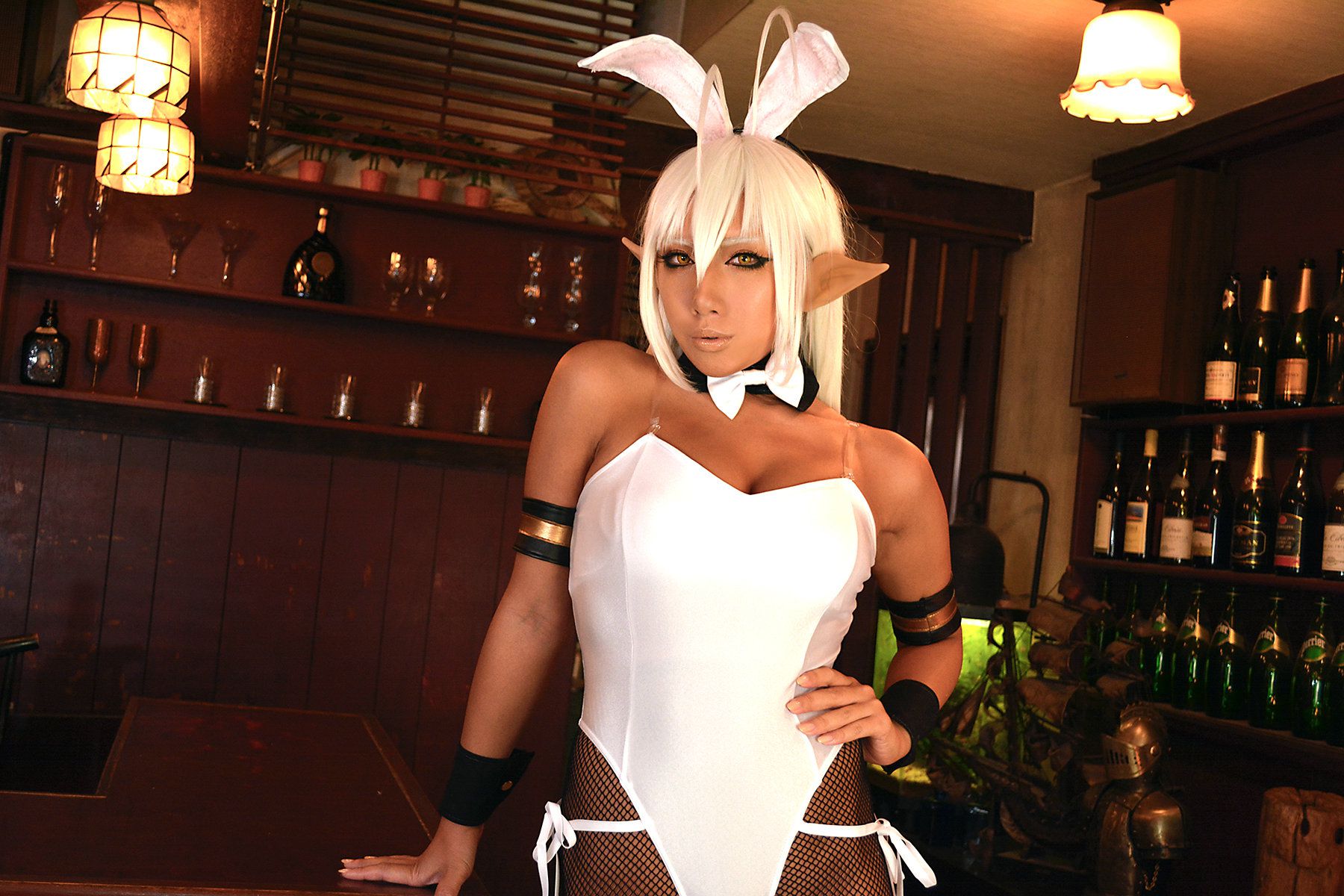 Non (Non SummerJack) 《装甲悪鬼村正》Sansei Muramasa Bunny兔女郎-图62
