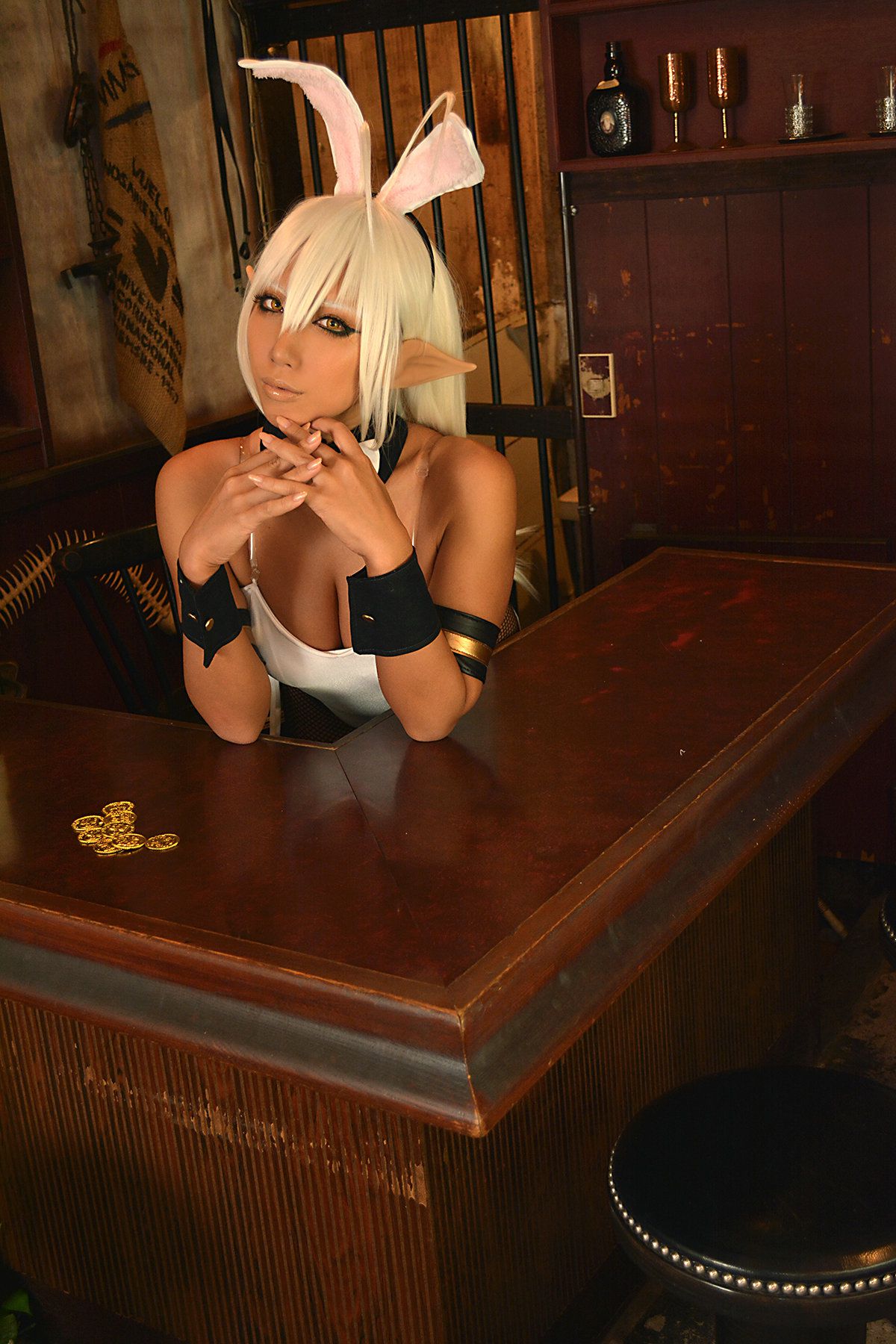 Non (Non SummerJack) 《装甲悪鬼村正》Sansei Muramasa Bunny兔女郎-图69