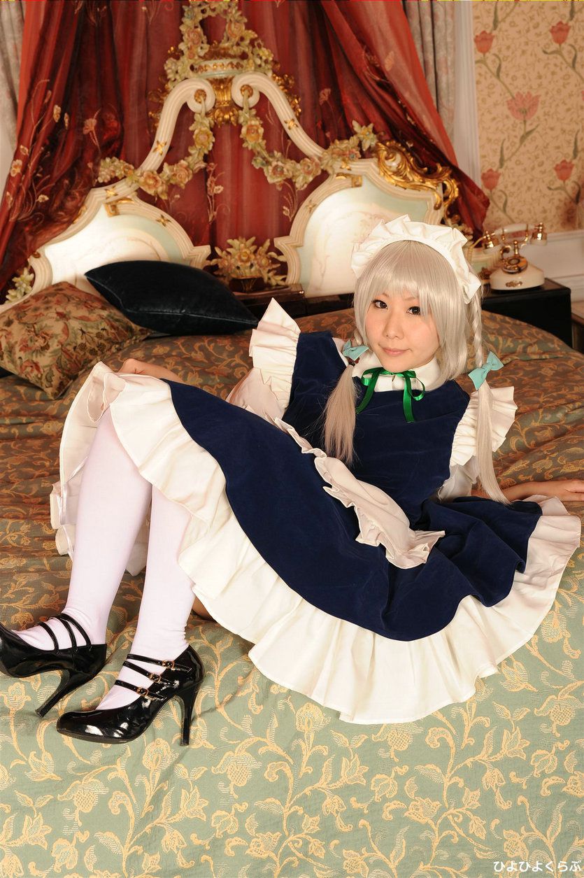 丹雫ひよ (Nishizuku Hiyo) 《東方Project》Izayoi Sakuya(十六夜咲夜)-图3