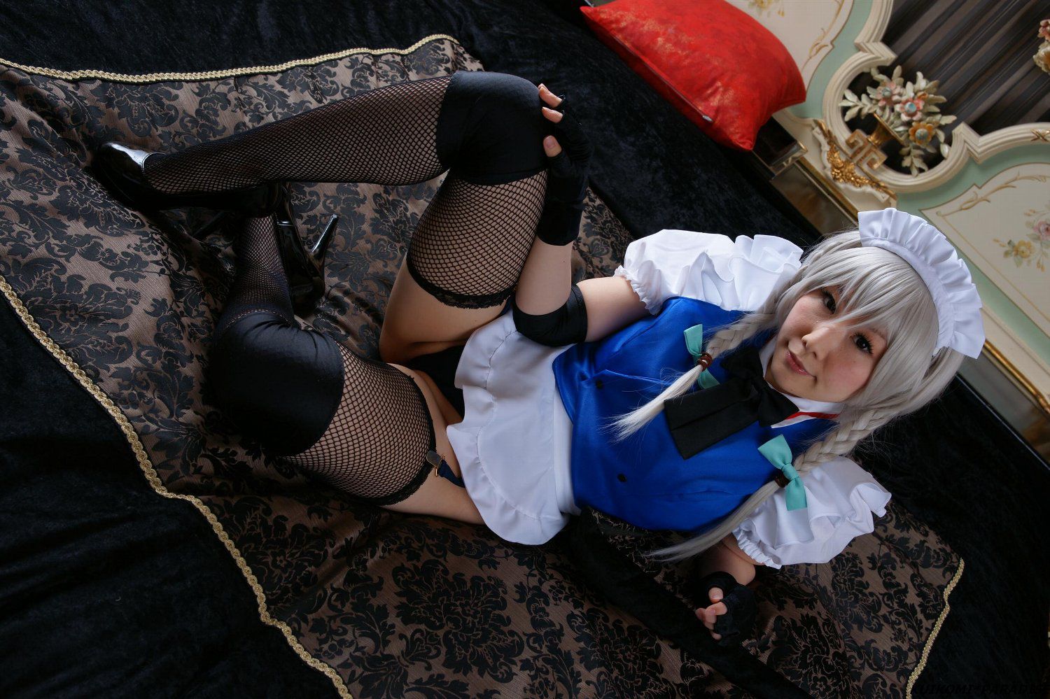 丹雫ひよ (Nishizuku Hiyo) 《東方Project》Izayoi Sakuya(十六夜咲夜)-图49