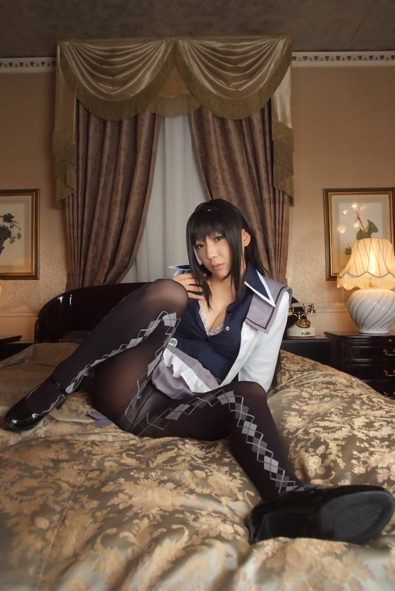 華群みさき 《魔法少女まどか☆マギカ》Akemi Homura(暁美ほむら)-图54