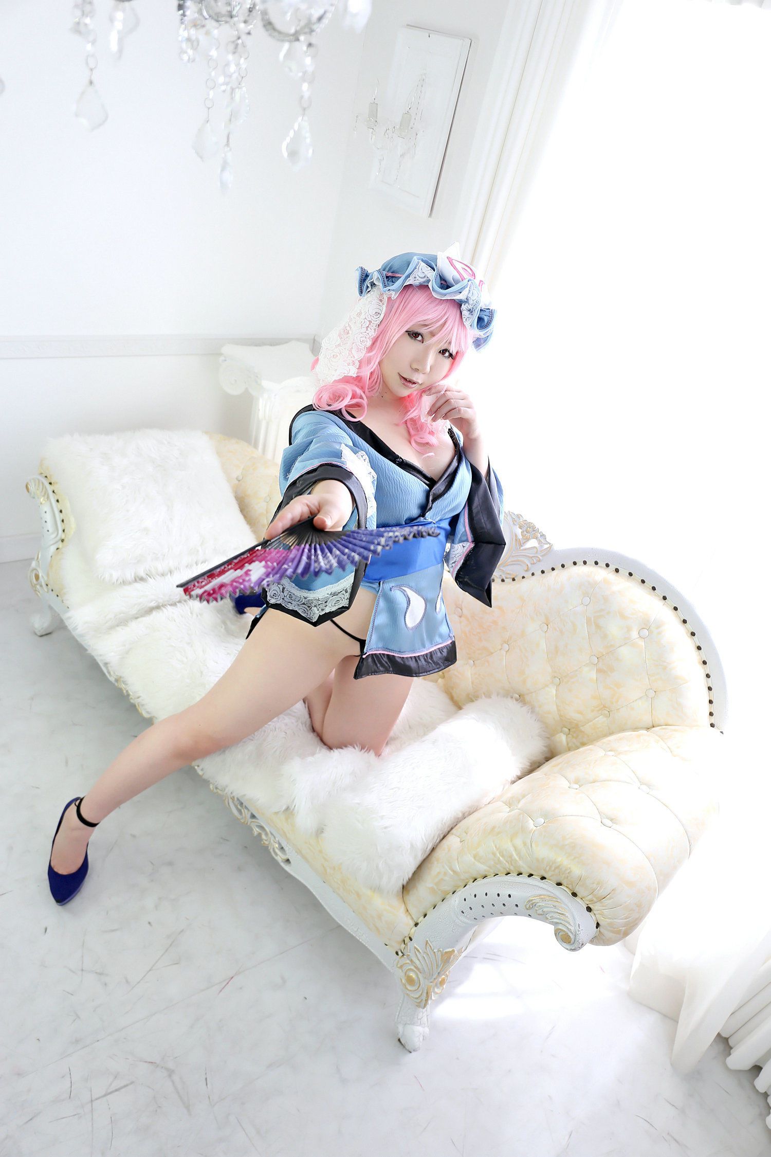 日暮りん(Higurashi Rin) 《Touhou Project》 Saigyouji Yuyuko 西行寺幽幽子-图23