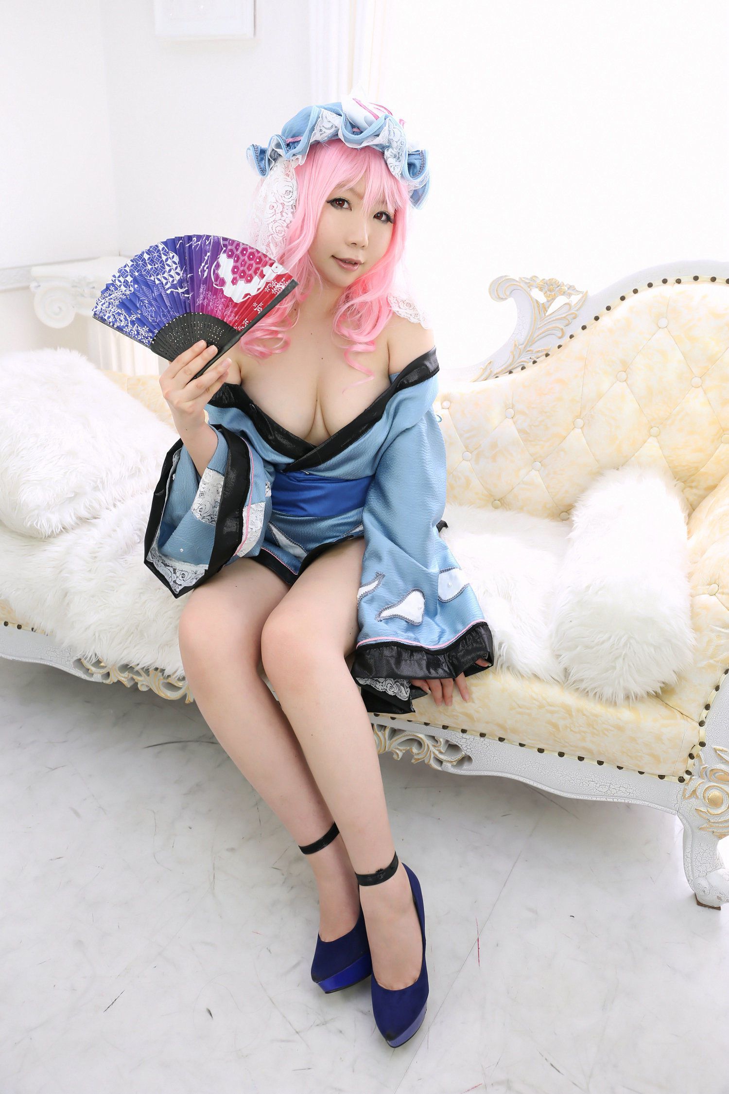日暮りん(Higurashi Rin) 《Touhou Project》 Saigyouji Yuyuko 西行寺幽幽子-图6