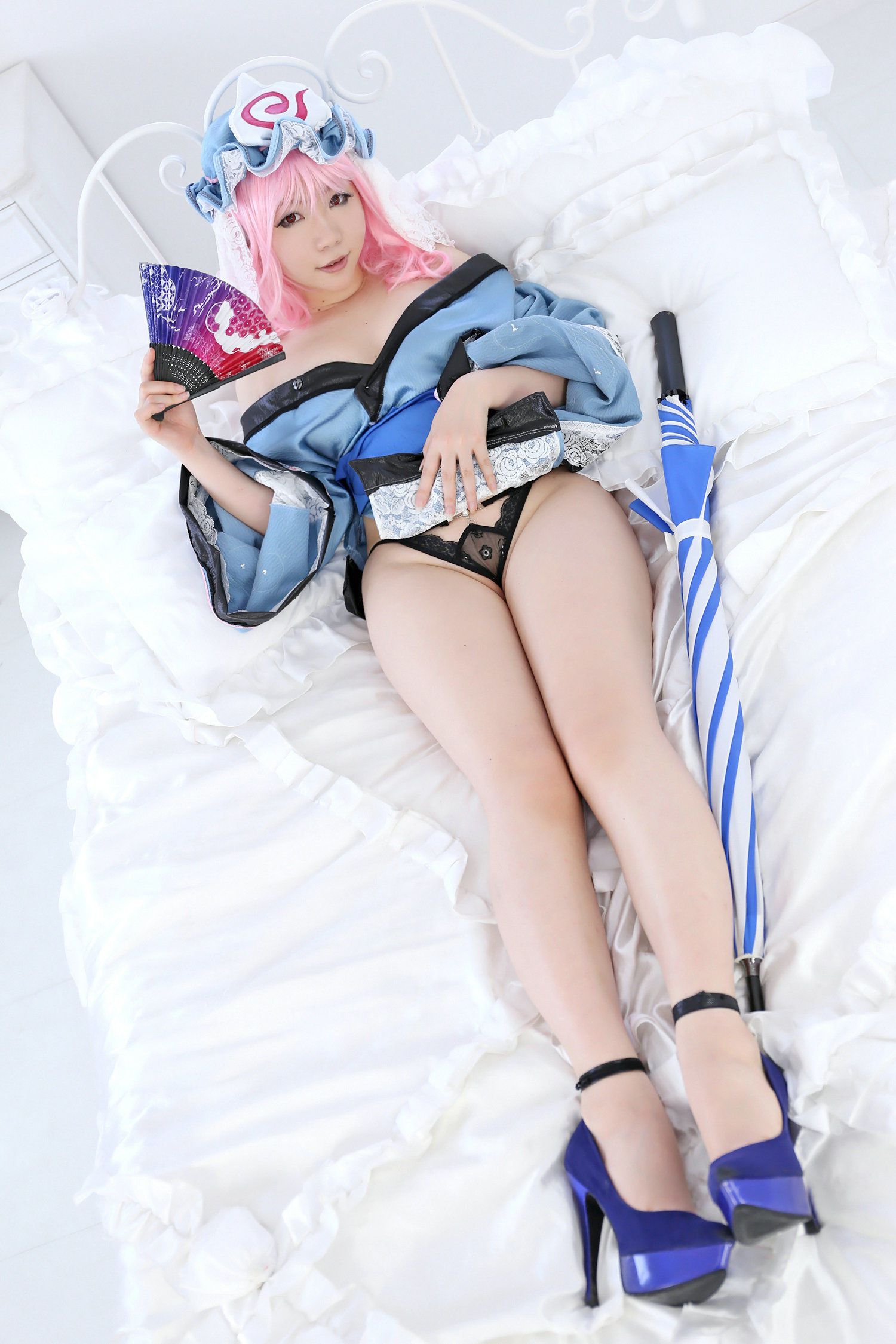 日暮りん(Higurashi Rin) 《Touhou Project》 Saigyouji Yuyuko 西行寺幽幽子-图75