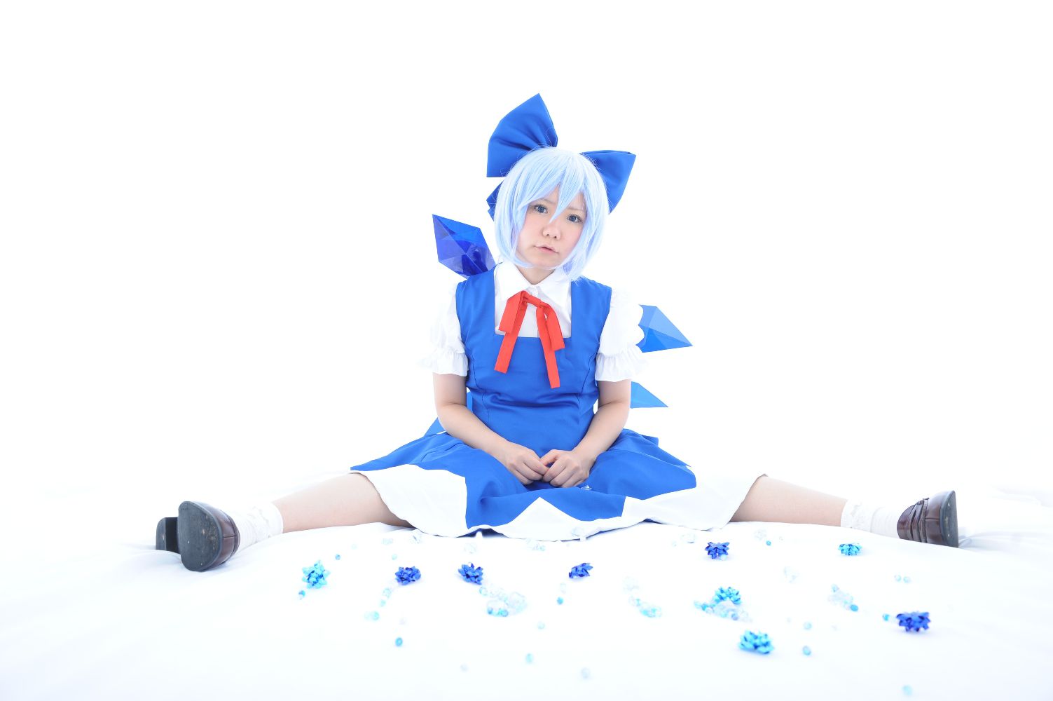 兎丘なこ (Ukyuu Nako) 《Touhou Project》Cirno+Inubashiri Momiji-图1