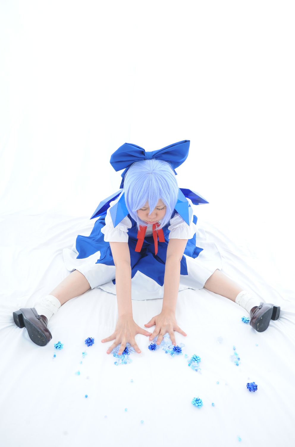 兎丘なこ (Ukyuu Nako) 《Touhou Project》Cirno+Inubashiri Momiji-图2