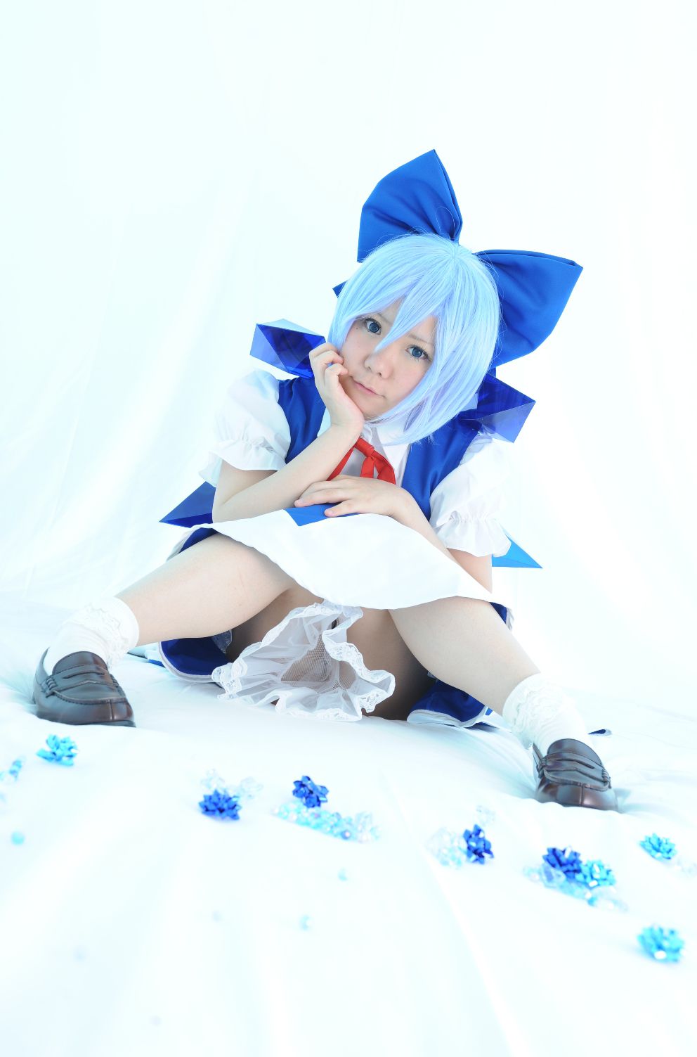 兎丘なこ (Ukyuu Nako) 《Touhou Project》Cirno+Inubashiri Momiji-图5