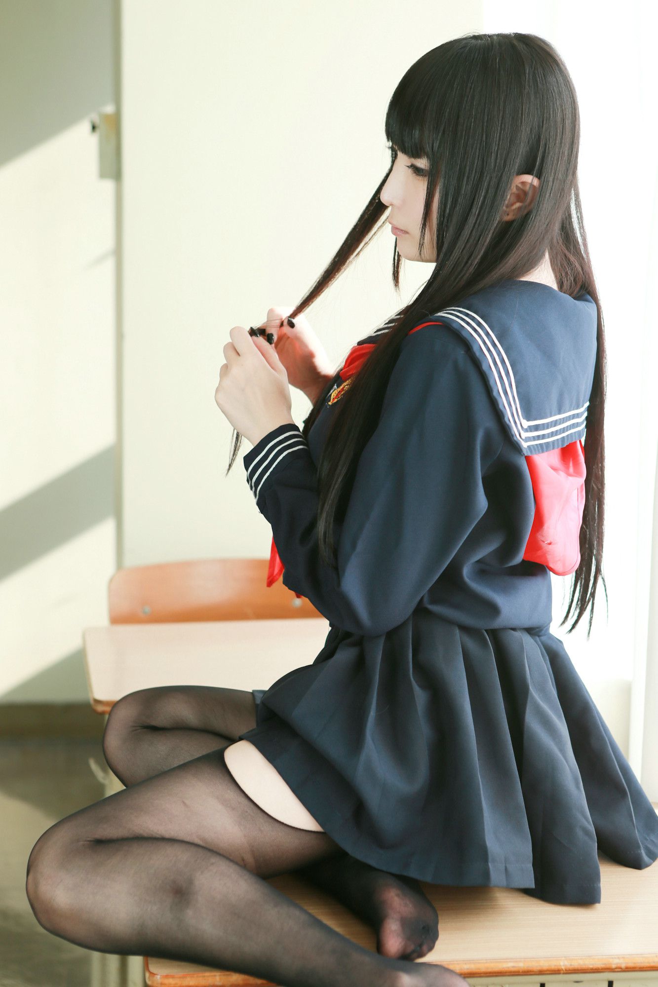 LeChat(るしゃ) School Girl(女子校生)-图9