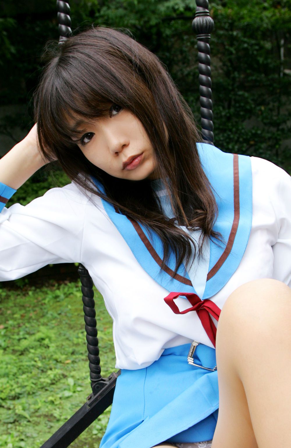Chiyoko(チョコボール向囲) 《Suzumiya Haruhi no Yuuutsu》Suzumiya Haruhi+Asahina Mikuru-图50