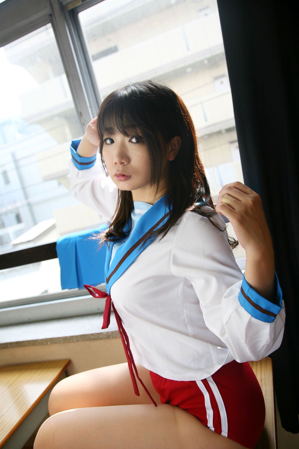 Chiyoko(チョコボール向囲) 《Suzumiya Haruhi no Yuuutsu》Suzumiya Haruhi+Asahina Mikuru-图59