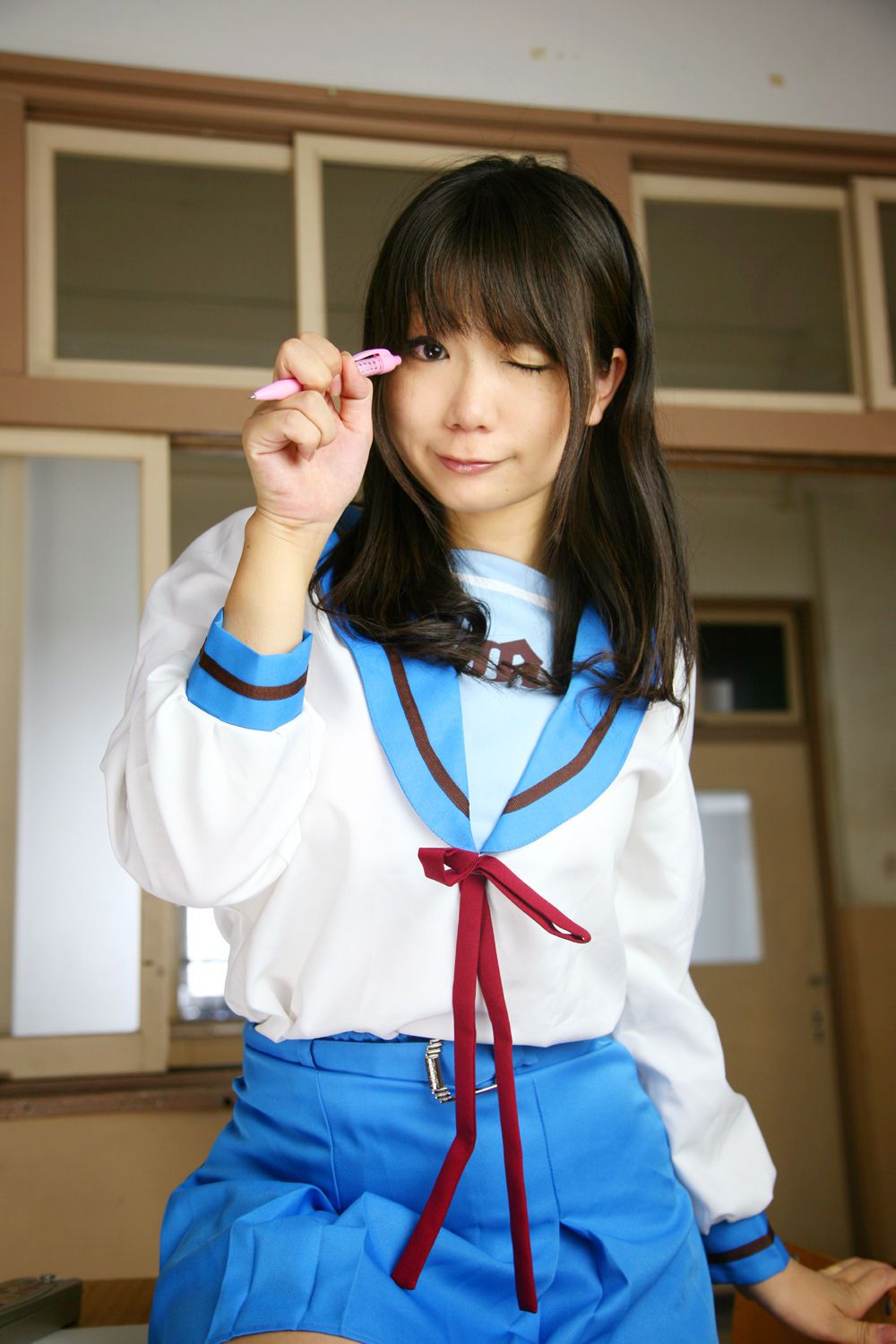 Chiyoko(チョコボール向囲) 《Suzumiya Haruhi no Yuuutsu》Suzumiya Haruhi+Asahina Mikuru-图61