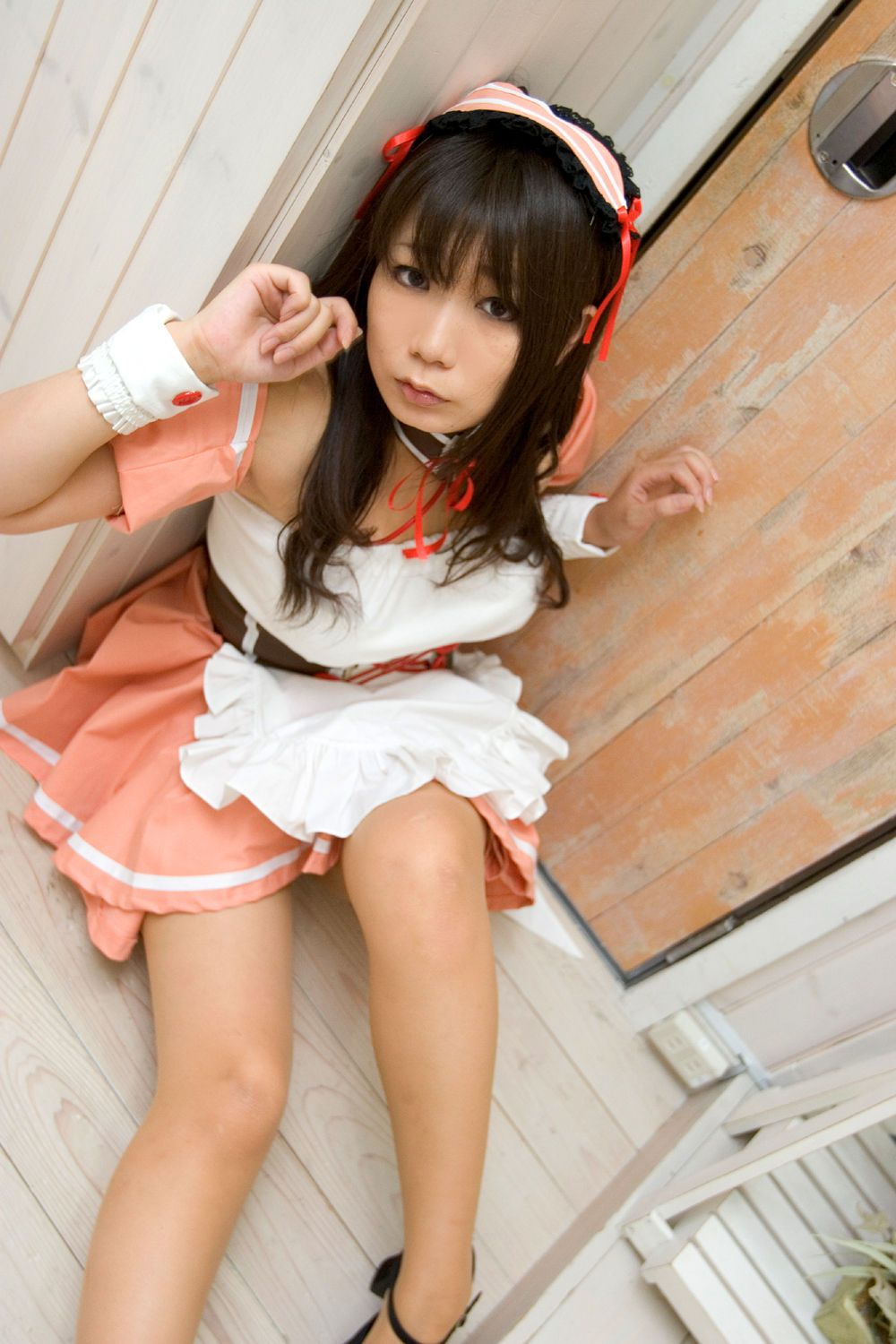Chiyoko(チョコボール向囲) 《Suzumiya Haruhi no Yuuutsu》Suzumiya Haruhi+Asahina Mikuru-图94