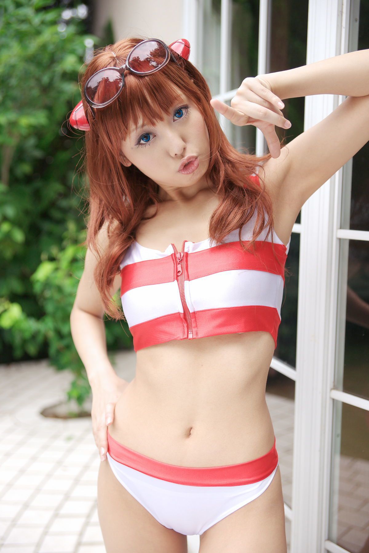 Ahane(亜羽音)  (コスプレ) アスカの夏休み-图39