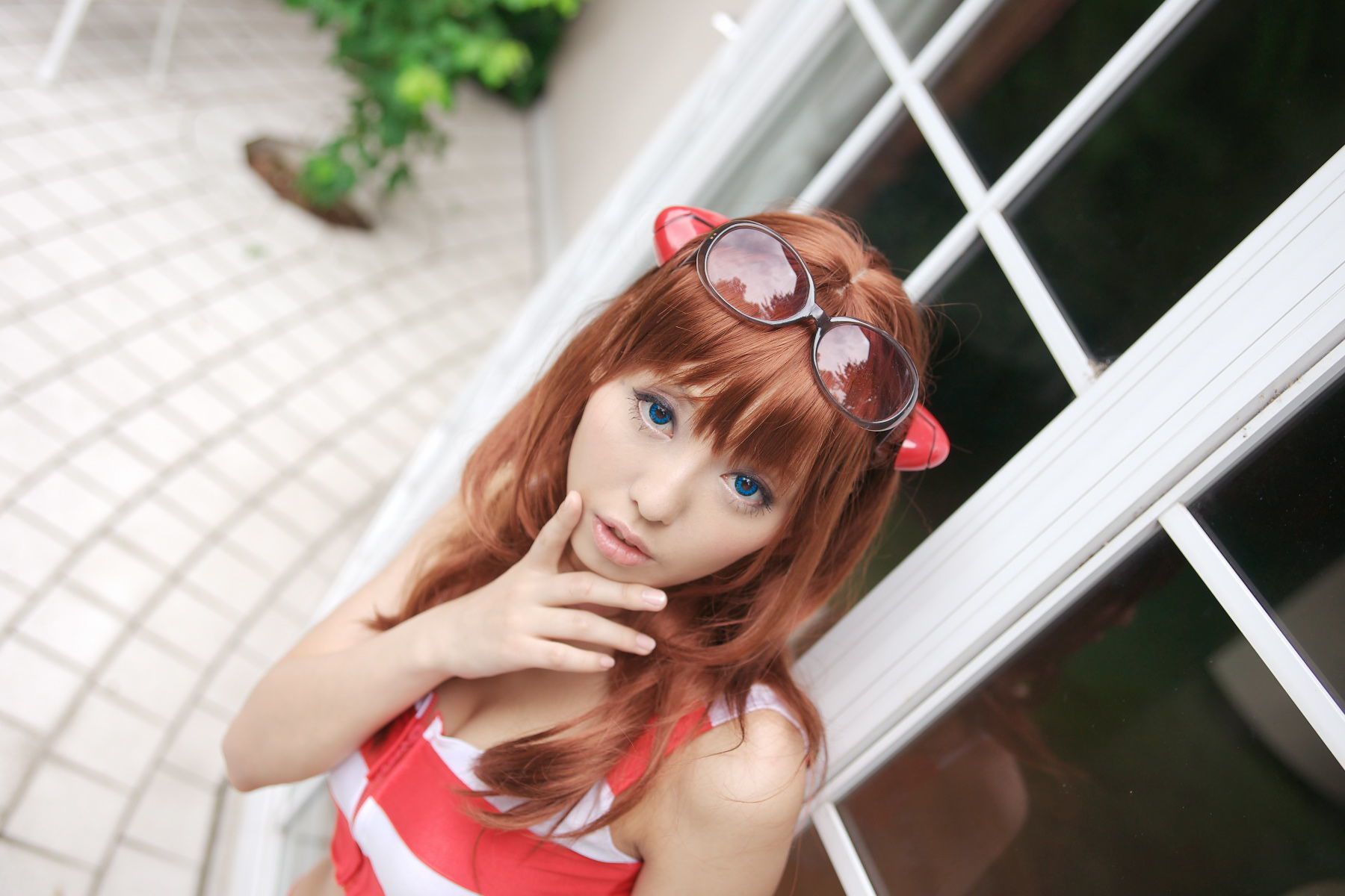 Ahane(亜羽音)  (コスプレ) アスカの夏休み-图41
