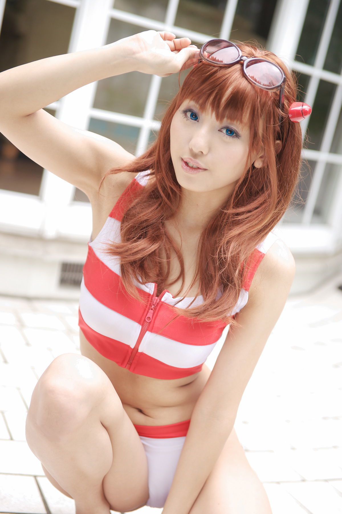 Ahane(亜羽音)  (コスプレ) アスカの夏休み-图48