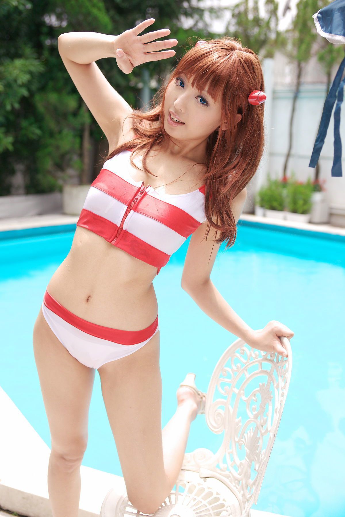 Ahane(亜羽音)  (コスプレ) アスカの夏休み-图58
