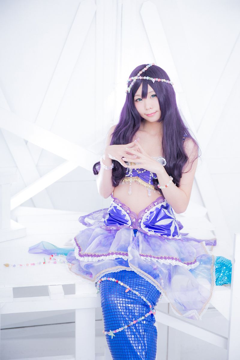 五木昶 《Love Live!》園田海未  mermaid-图0