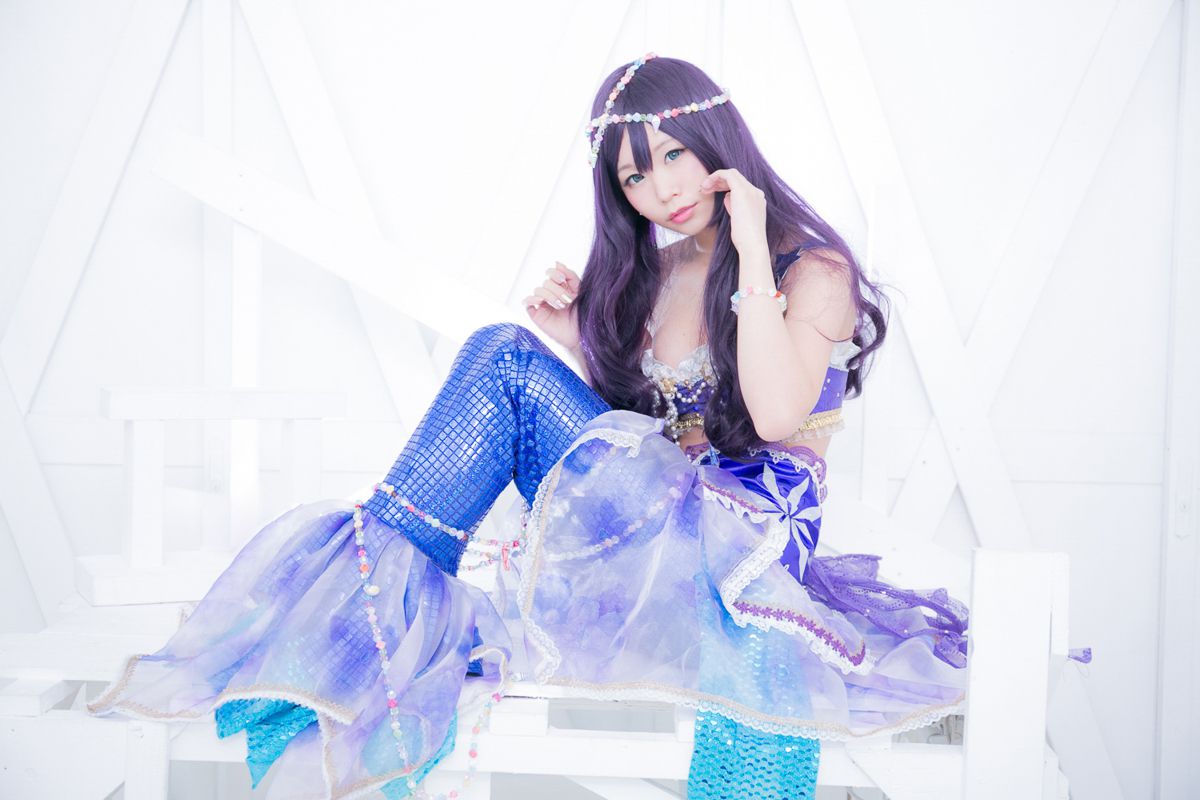 五木昶 《Love Live!》園田海未  mermaid-图9