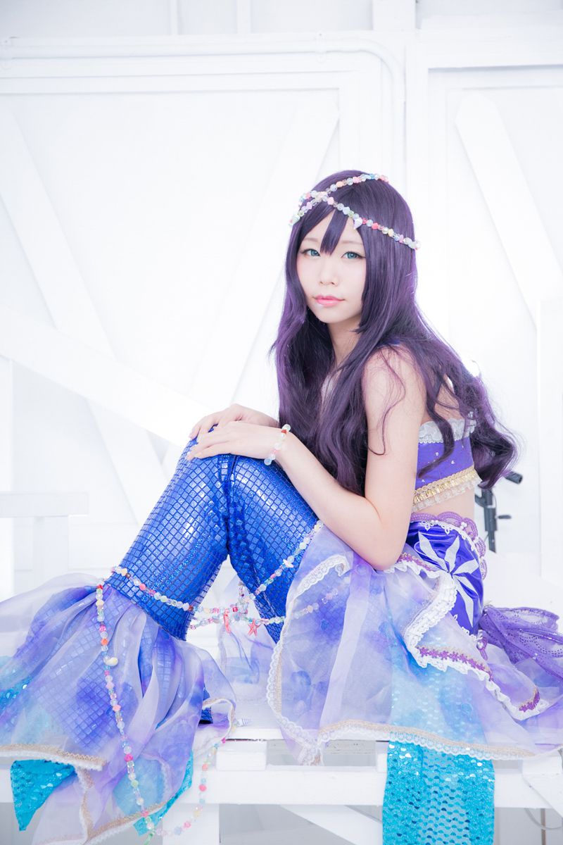 五木昶 《Love Live!》園田海未  mermaid-图10