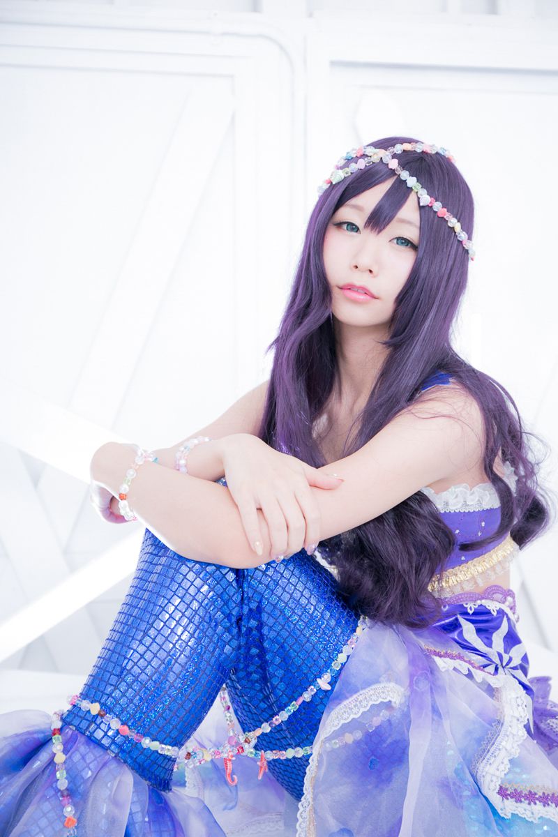 五木昶 《Love Live!》園田海未  mermaid-图14