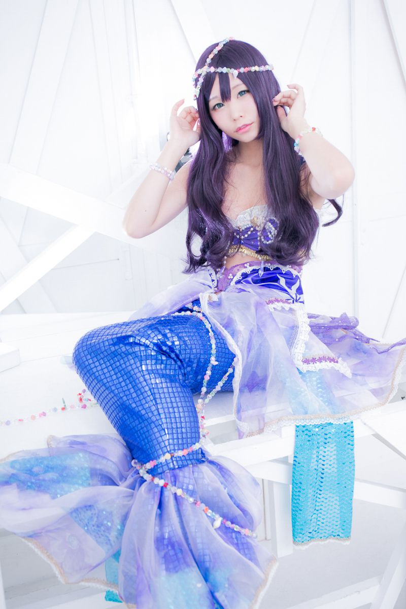 五木昶 《Love Live!》園田海未  mermaid-图16
