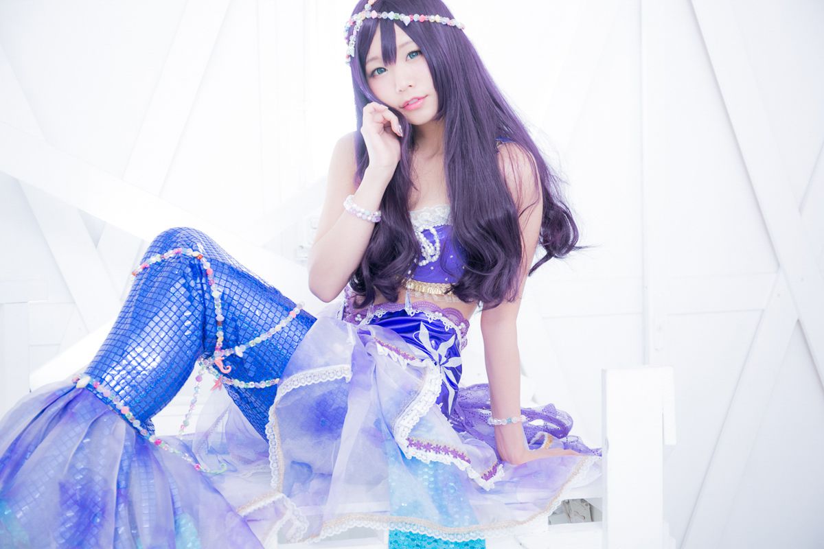 五木昶 《Love Live!》園田海未  mermaid-图18
