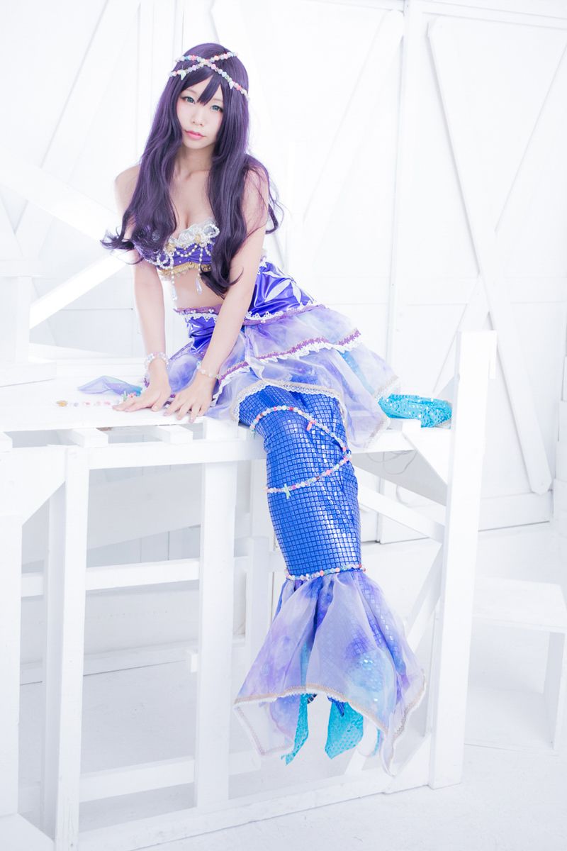 五木昶 《Love Live!》園田海未  mermaid-图1