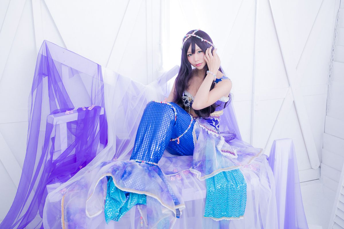 五木昶 《Love Live!》園田海未  mermaid-图20