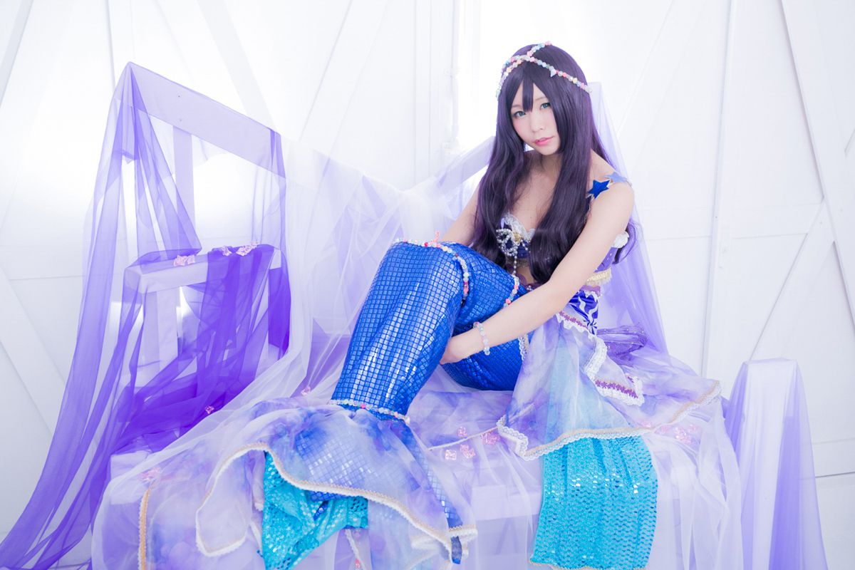 五木昶 《Love Live!》園田海未  mermaid-图21