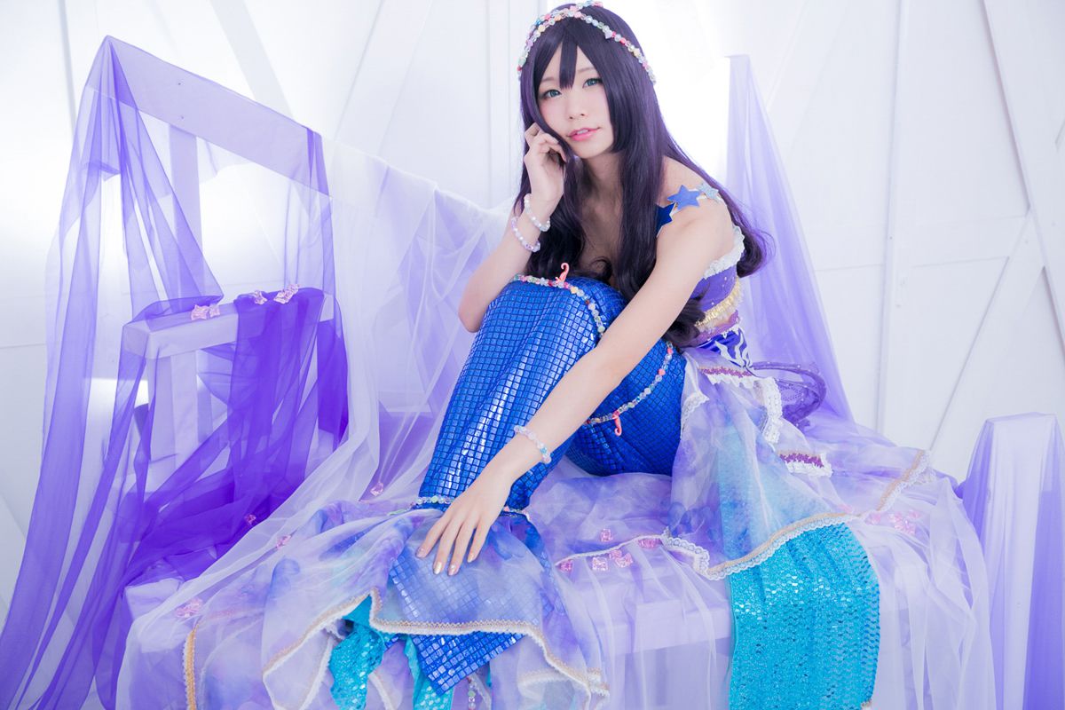 五木昶 《Love Live!》園田海未  mermaid-图23