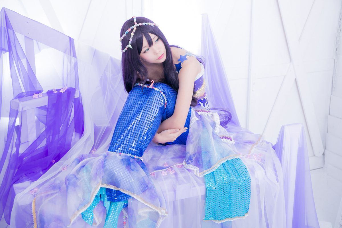 五木昶 《Love Live!》園田海未  mermaid-图25