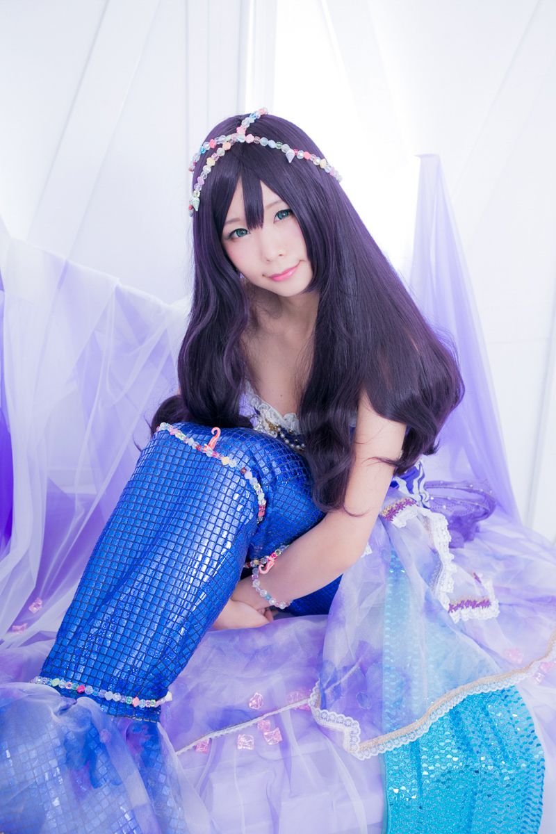 五木昶 《Love Live!》園田海未  mermaid-图26