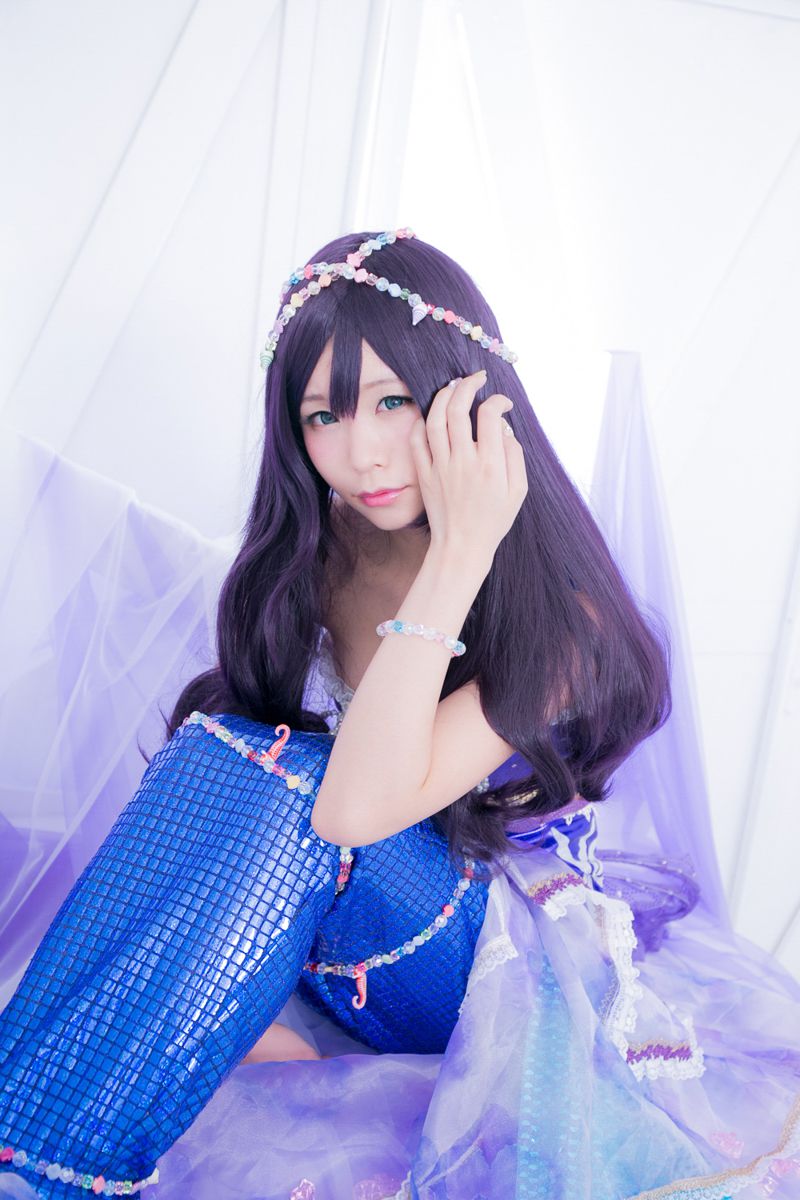 五木昶 《Love Live!》園田海未  mermaid-图27