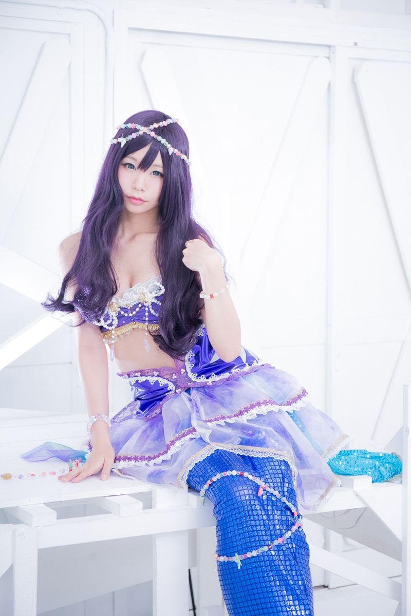 五木昶 《Love Live!》園田海未  mermaid-图2