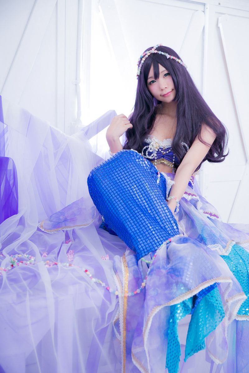 五木昶 《Love Live!》園田海未  mermaid-图31