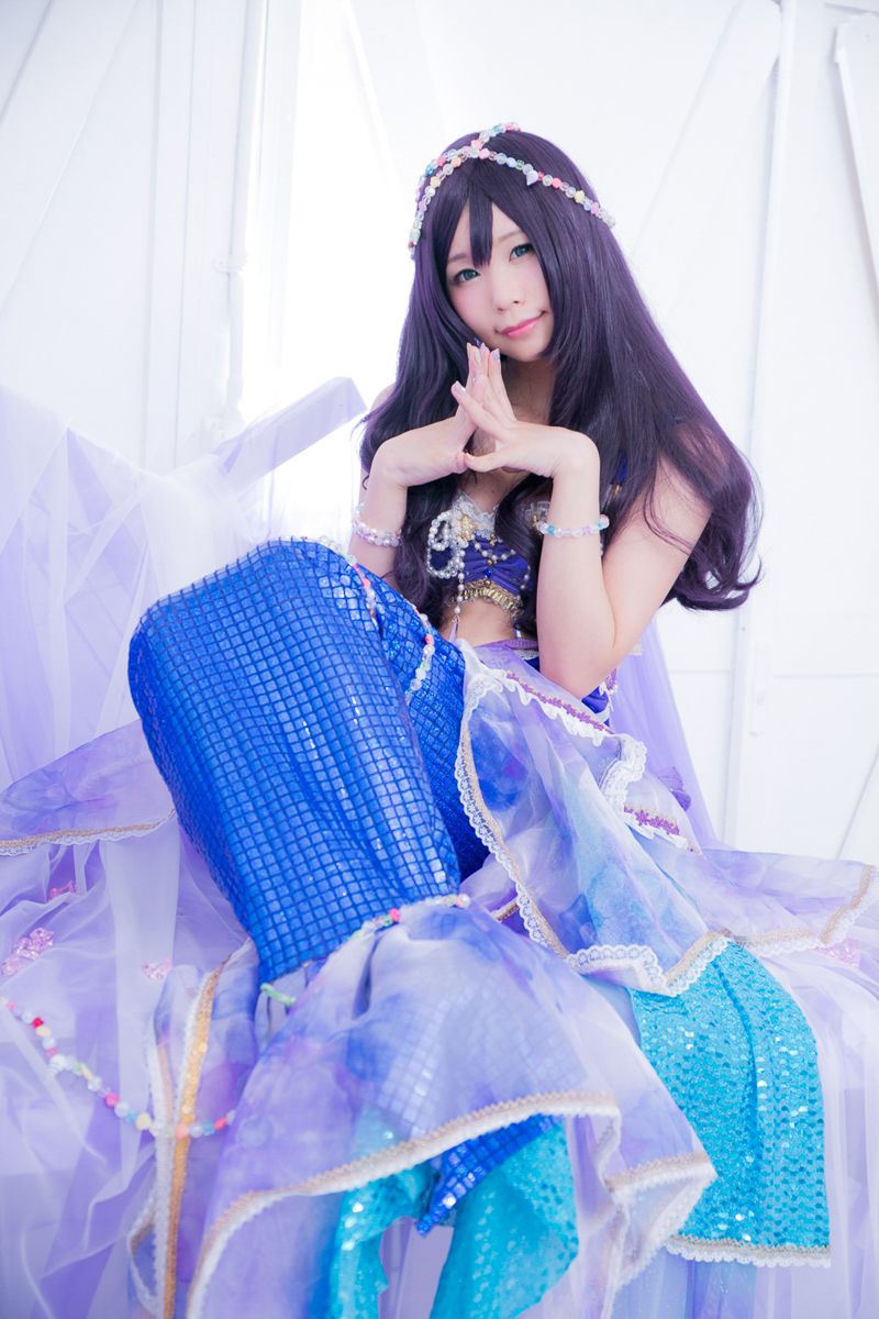 五木昶 《Love Live!》園田海未  mermaid-图32