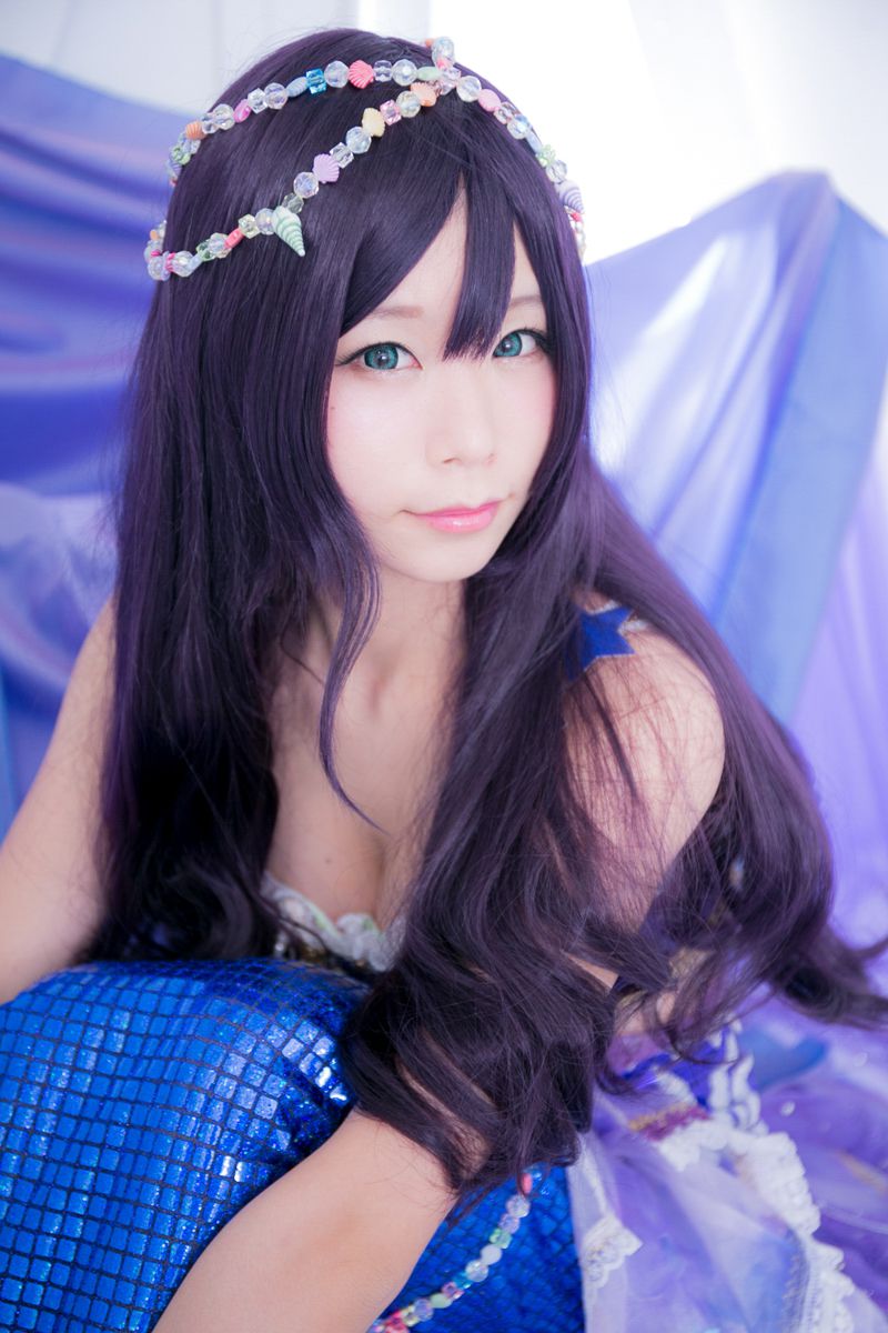 五木昶 《Love Live!》園田海未  mermaid-图38