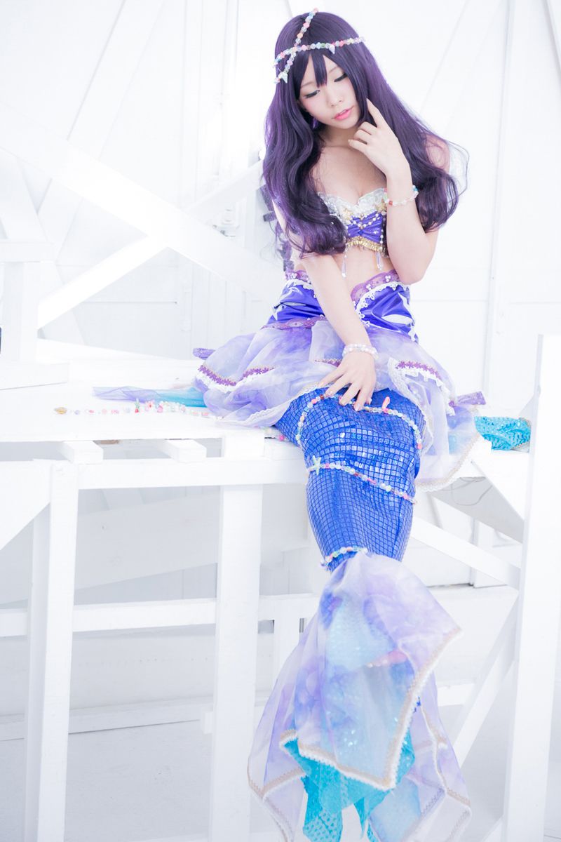 五木昶 《Love Live!》園田海未  mermaid-图3