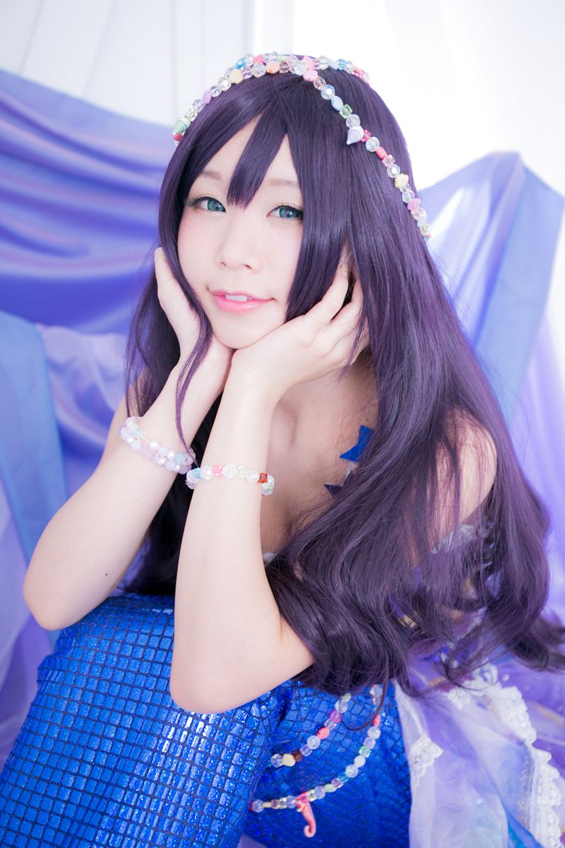 五木昶 《Love Live!》園田海未  mermaid-图39