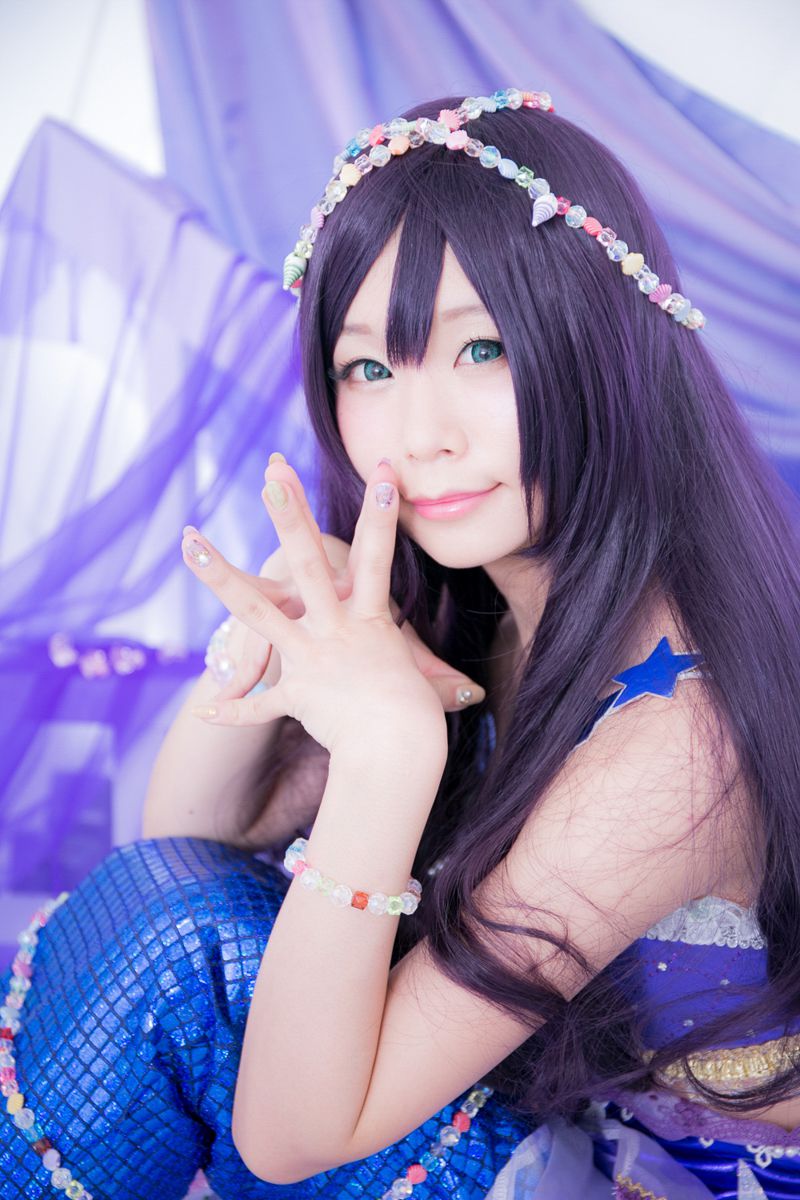 五木昶 《Love Live!》園田海未  mermaid-图41