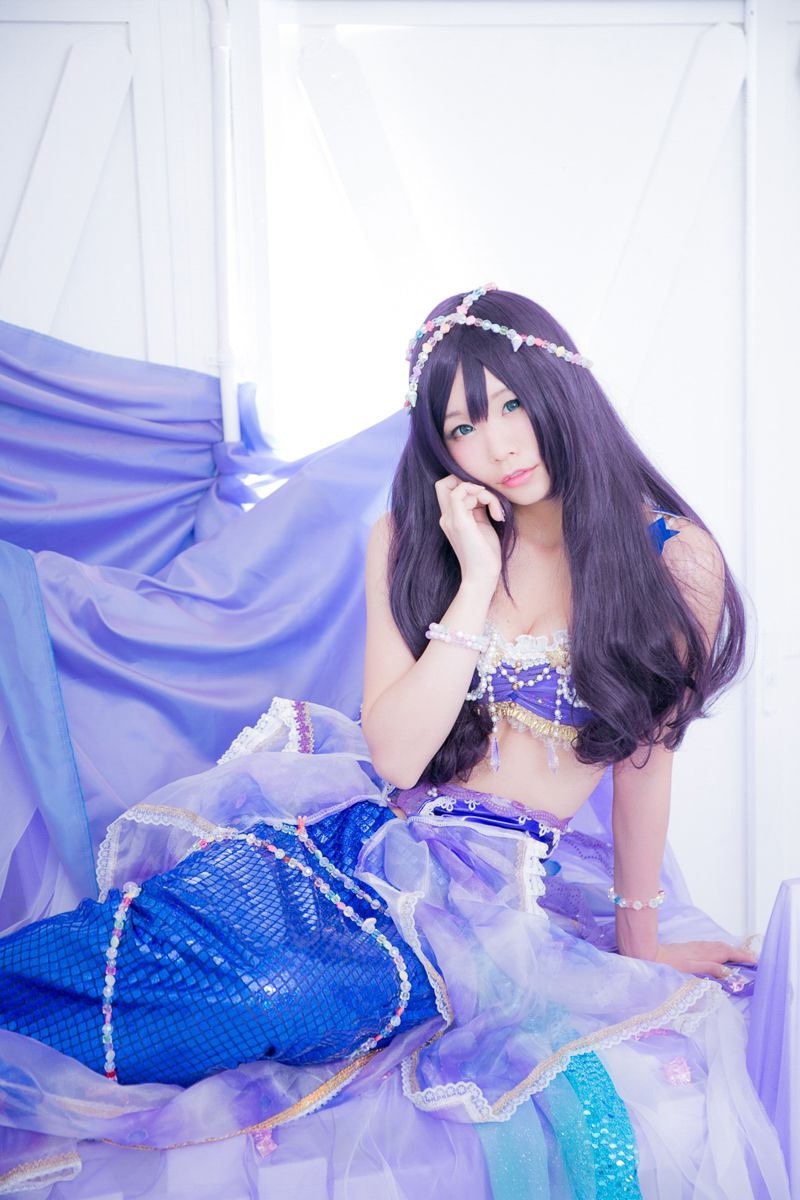 五木昶 《Love Live!》園田海未  mermaid-图48